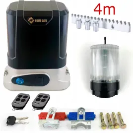 naped-do-bramy-przesuwnej-600kg-lampa-led-rgb-z-antena-szyna-4m-2-piloty