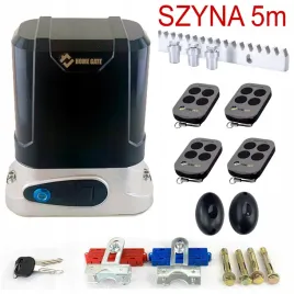 naped-do-bramy-przesuwnej-600kg-ir-szyna-5m-stal-nylon-4-piloty