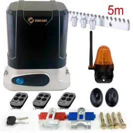 naped-do-bramy-przesuwnej-600kg-ir-lampa-led-z-antena-szyna-5m-3-piloty