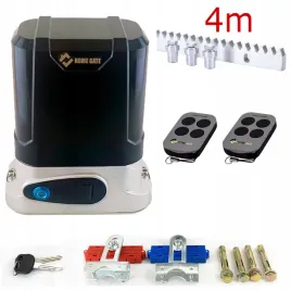 naped-do-bramy-przesuwnej-800kg-szyna-4m-stal-nylon-2-piloty