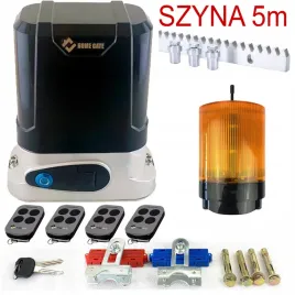 naped-do-bramy-przesuwnej-800kg-lampa-led-z-antenka-szyna-5m-4-piloty