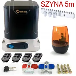 naped-do-bramy-przesuwnej-800kg-lampa-led-szyna-5m-4-piloty