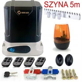 naped-do-bramy-przesuwnej-800kg-ir-lampa-led-szyna-5m-4-piloty