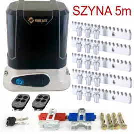 naped-do-bramy-przesuwnej-800kg-szyna-5m-2-piloty