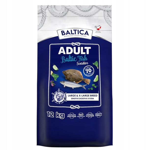 Фото - Корм для собак Baltica ﻿Sucha karma  ryba dla psów z alergią L/XL 12 kg 