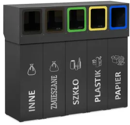 kosz-do-segregacji-modulowy-zewnetrzny-z-pokrywa-deneb-x-5-komor-x-70-l
