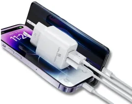 szybka-ladowarka-sieciowa-do-telefonu-24a-18w-2x-usb-kabel-usb-c-gratis