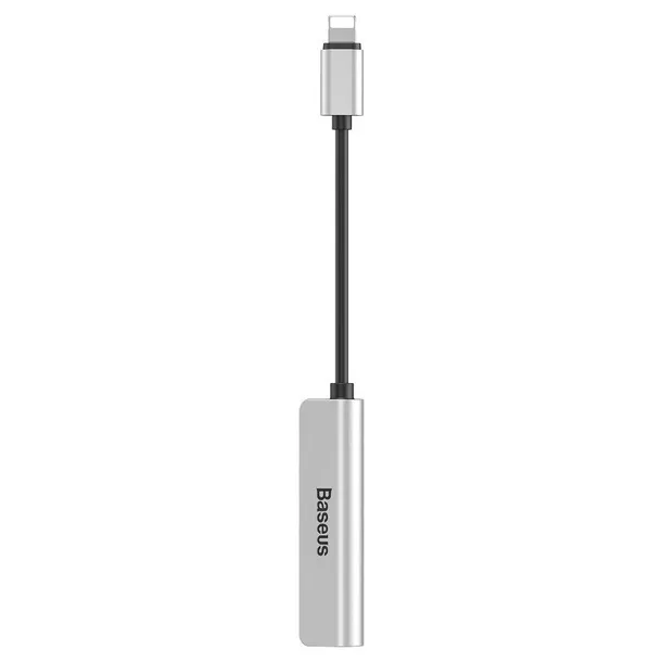 adapter-audio-baseus-l52-lightning-do-mini-jack-3-5mm-i-2x-lightning-srebr-stan-nowy