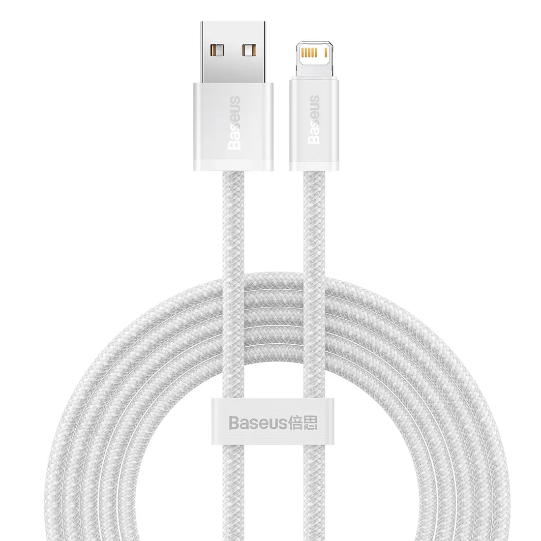 kabel-usb-do-lightning-baseus-dynamic-2-4a-1m-bialy-stan-nowy