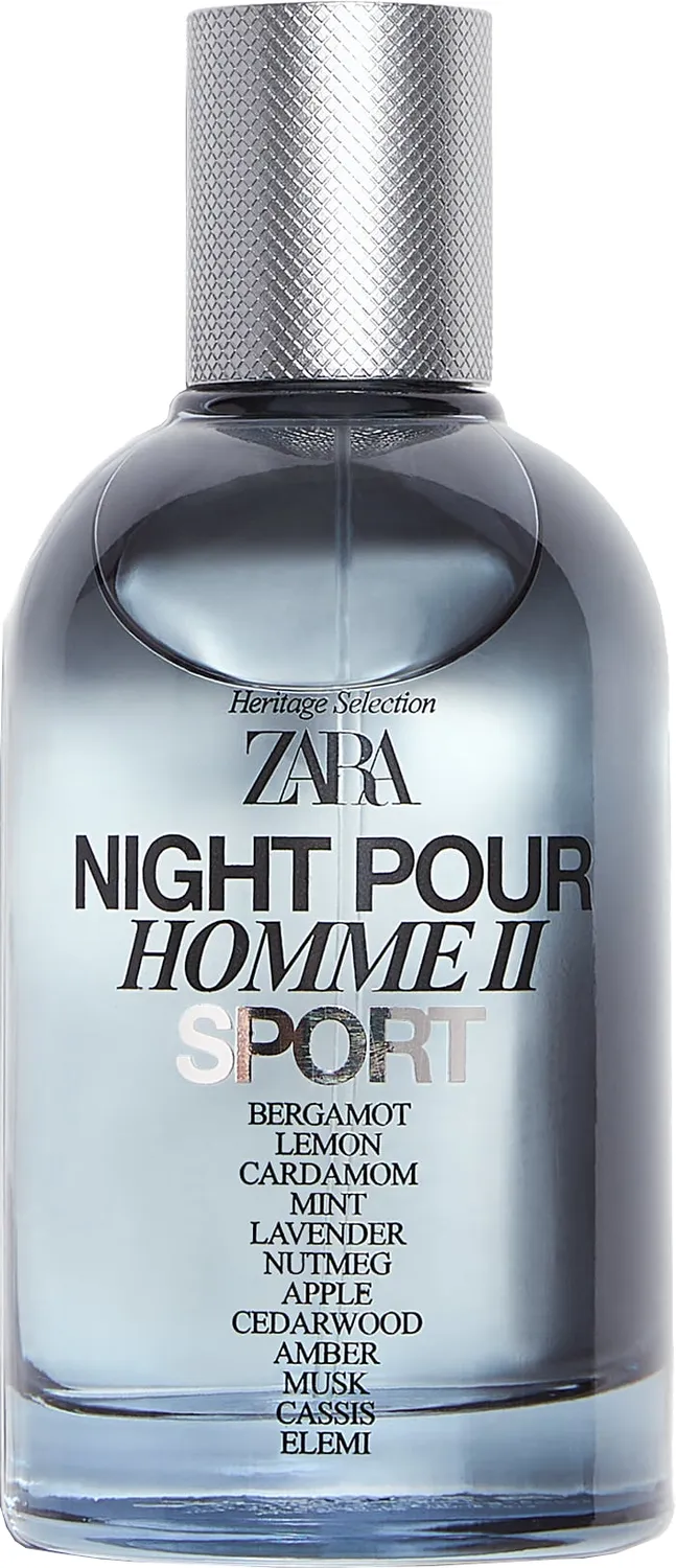Homme Sport Perfume Zara Sport Perfumy Męskie ZARA NIGHT POUR