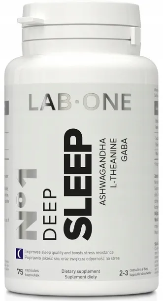 lab-one-n1-deep-sleep-75-kapsulek-podstawowy-skladnik-melatonina
