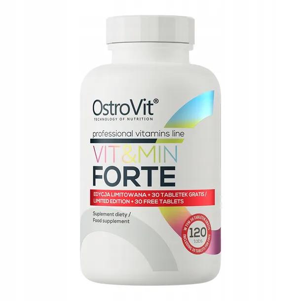 ostrovit-vit-and-min-forte-120-tabletek-waga-z-opakowaniem-0-22-kg