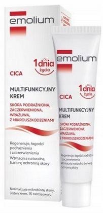 Zdjęcia - Środki higieniczne EMOLIUM CICA KREM NAPRAWCZY KOJĄCY 40ml REGENERUJE