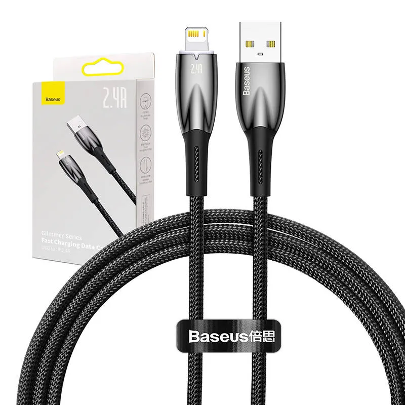 kabel-usb-do-lightning-baseus-glimmer-2-4a-1m-czarny