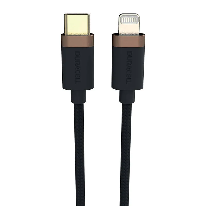 kabel-usb-c-do-lightning-duracell-1m-czarny