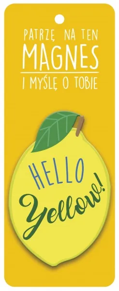 magnes-hello-yellow-cytryna