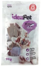 miesny-i-zdrowy-przysmak-bezzbozowy-dla-psa-ideapet-paski-z-kaczka-70g