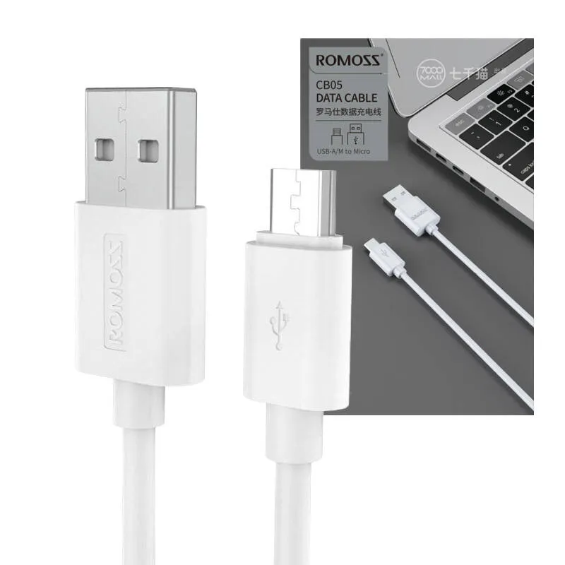 kabel-usb-do-micro-usb-romoss-cb-5-2-1a-1m-szary-stan-nowy