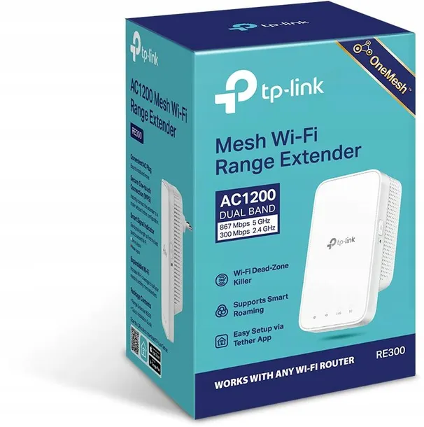repeater-tp-link-re300-standard-pracy-bezprzewodowej-802-11ac-wi-fi-5