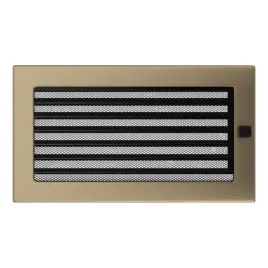 kratka-kominkowa-17x30-zloto-galwaniczne-z-zaluzja