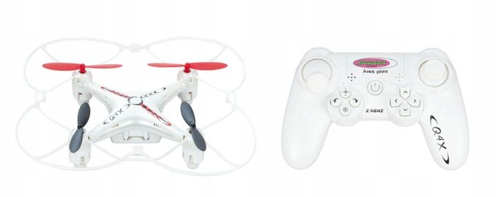 BIA Y DRON QUADROCOPTER JAMARA Q4X TURBO 2 4GHz SZTUCZKI STABILIZACJA LOTU 179383732 ERLI.pl