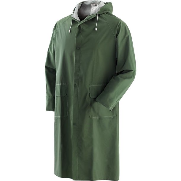 Płaszcz przeciwdeszczowy długi zielony Greenbay 462049/M