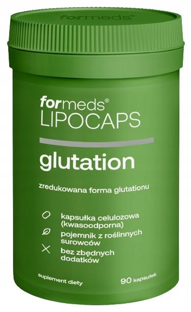 Фото - Вітаміни й мінерали Formeds LIPOCAPS GLUTATION - Zredukowana Forma Glutationu 
