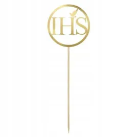 dekoracja-na-tort-toper-ihs-chrzest-komunia-zloty