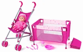 lalka-z-wozkiem-i-lozeczkiem-woodyland-91857-29-cm
