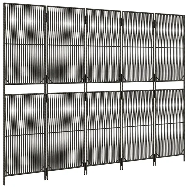 parawan-5-panelowy-szary-polirattan-szerokosc-skrzydla-49-cm