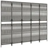 parawan-5-panelowy-szary-polirattan-szerokosc-skrzydla-49-cm