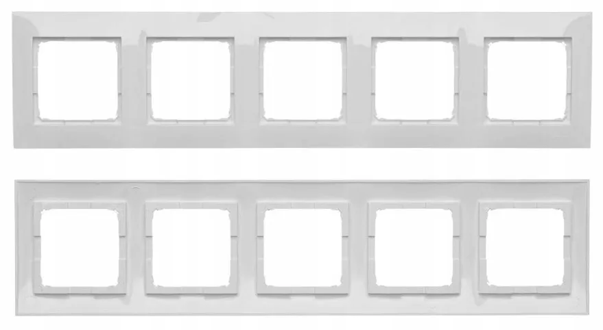 simon-54-ramka-5-krotna-do-gniazdek-lacznikow-pion-poziom-biala