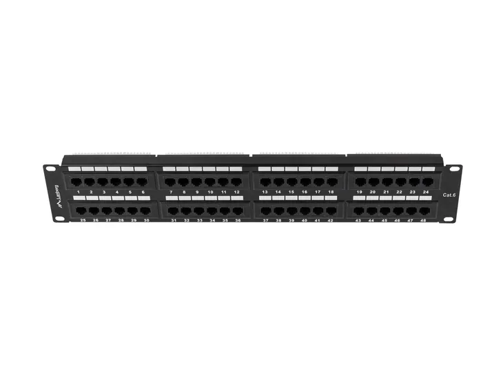 patch-panel-48-port-2u-19-kat-6-czarny-lanberg-producent-lanberg