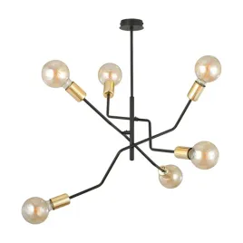 giro-lampa-wiszaca-moc-max-6x60w-e27-czarno-zlota