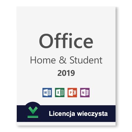Microsoft Office Home and Student 2019 | LICENCJA WIECZYSTA | Faktura VAT!