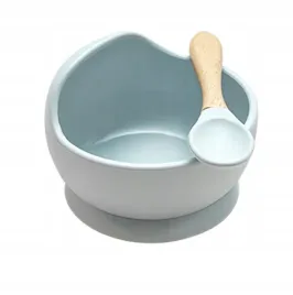 silikonowa-miseczka-lyzeczka-niebieska