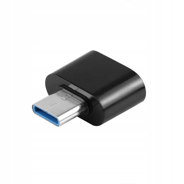 adapter-host-otg-typ-c-usb-czarny-usb-c-waga-z-opakowaniem-0-1-kg
