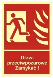 drzwi-przeciwpozarowe-zamykac-kierunek-drogi-ewakuacyjnej-w-lewo-10-x-148