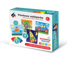 askato-genialny-dzieciak-piankowa-wyklejanka-auto