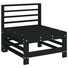 ogrodowa-sofa-srodkowa-czarna-lite-drewno-sosnowe