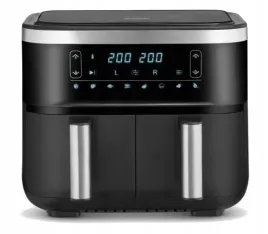 frytkownica-beztluszczowa-podwojna-air-fryer-termostat-timer-mocna-2850w-2l