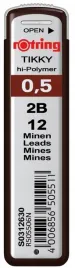 grafity-do-olowkow-rotring-tikky-05mm-2b-s0312630