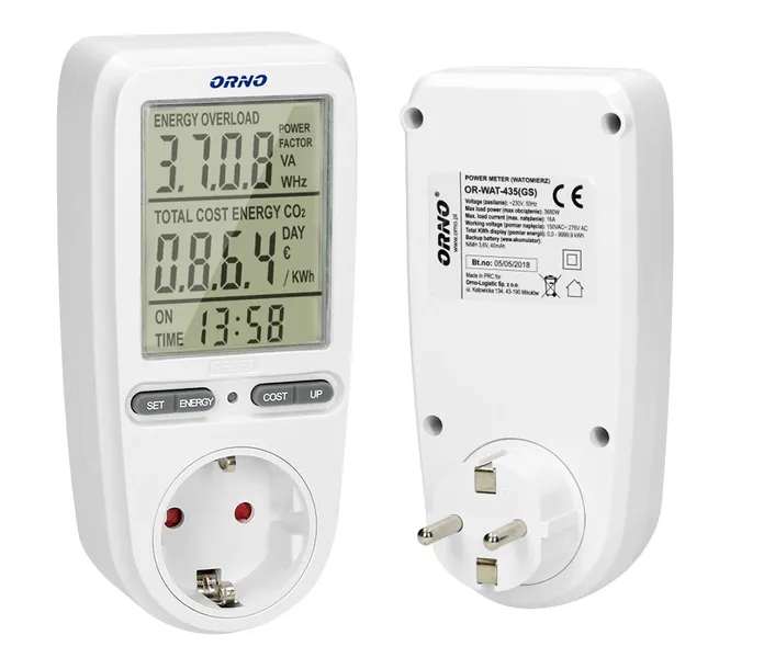 watomierz-kalkulator-energii-lcd-schuko-maksymalny-prad-16-a-stan-opakowania-oryginalne