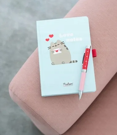 pusheen-notes-pamietnik-dlugopis-eksklusive-stan-nowy