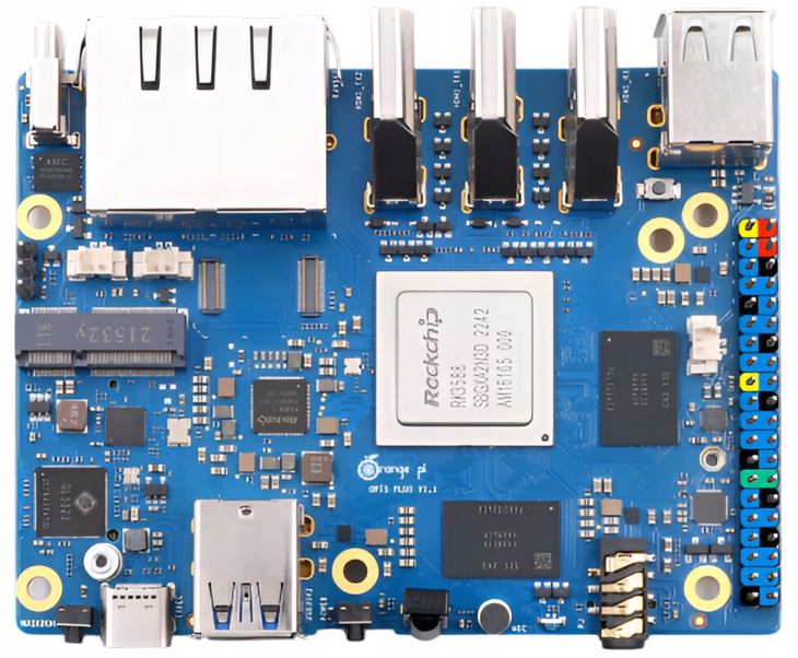 Mikrokomputer Orange Pi 5 Plus 8GB LPDDR4 HDMI 8K RK3588 M.2 NVMe USB C 3.0