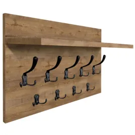 wieszak-scienny-panelowy-z-polka-loftowy-mocne-haki-65x40cm-dab-lefkas
