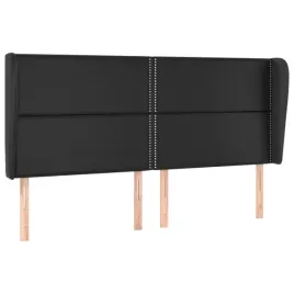 zaglowek-uszak-czarny-203x23x118-128-cm-sztuczna-skora