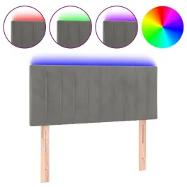 zaglowek-do-lozka-z-led-jasnoszary-80x5x78-88-cm-aksamit