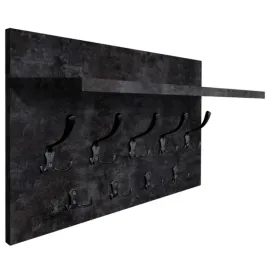 wieszak-scienny-panelowy-z-polka-loftowy-mocne-haki-65x40cm-beton-ciemny