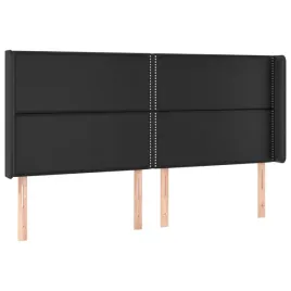 zaglowek-uszak-czarny-203x16x118-128-cm-sztuczna-skora